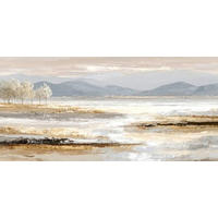 LEINWANDBILD Landschaft & Natur 115/55 cm  - Multicolor, Basics, Holz/Papier (115/55cm) - Euroart
