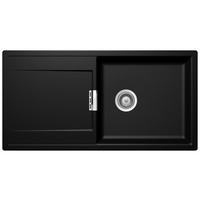 SPÜLE MONO D-100L-U / MOND100LUMAG  - Dunkelgrau, Basics, Stein (100/51cm) - Schock