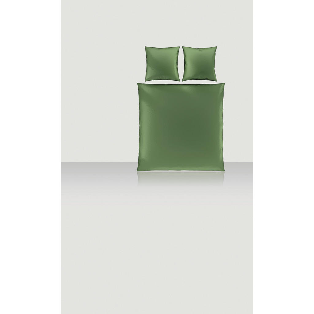 Thumbnail - Novel Bettwäsche, Jadegrün, Textil, 200x200 cm, pflegeleicht, hautfreundlich, Schlaftextilien, Bettwäsche, Bettwäsche, S...