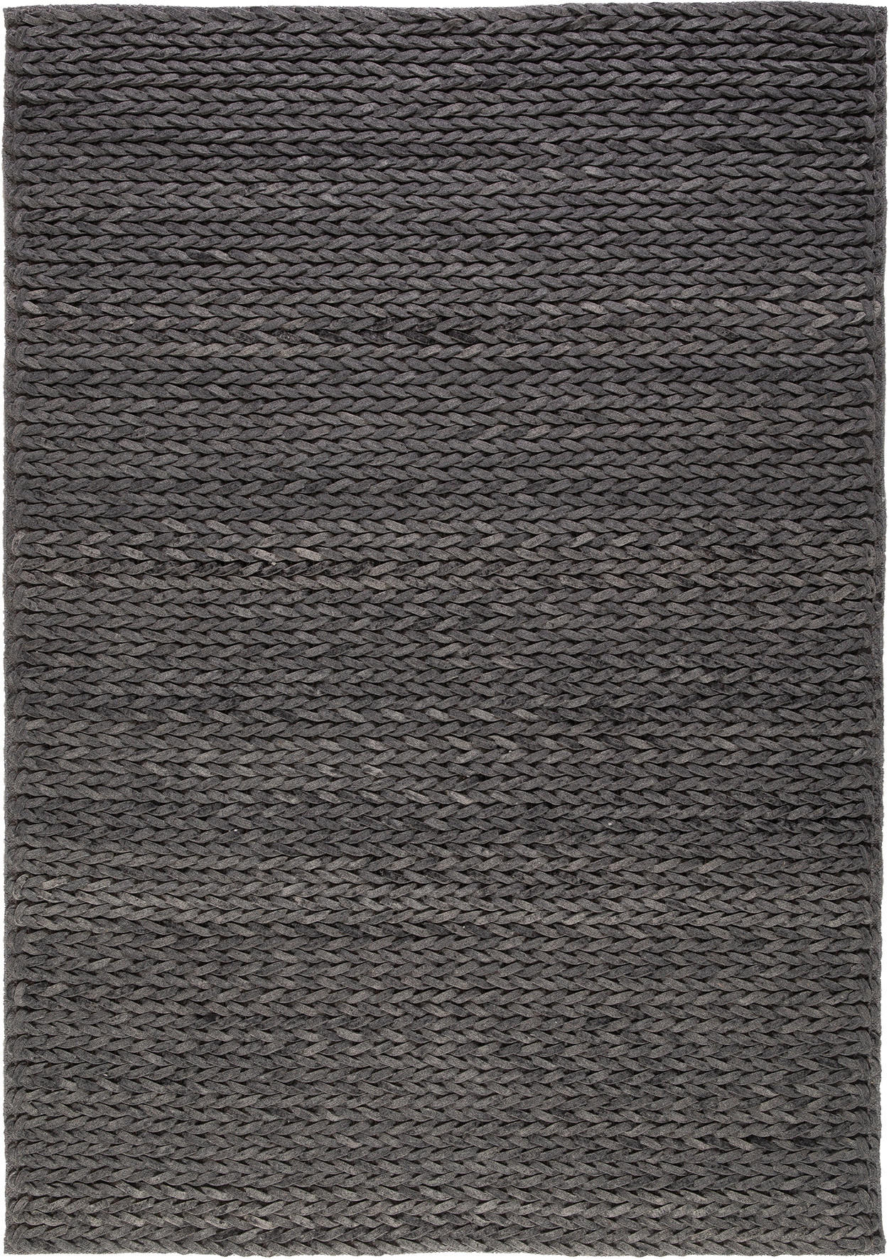 COVOR CU FIR LUNG   - antracit, Basics, textil (120/170cm)