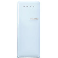 KÜHLSCHRANK 60/150/72,8 cm  - Pastellblau, Basics, Glas/Metall (60/150/72,8cm) - SMEG