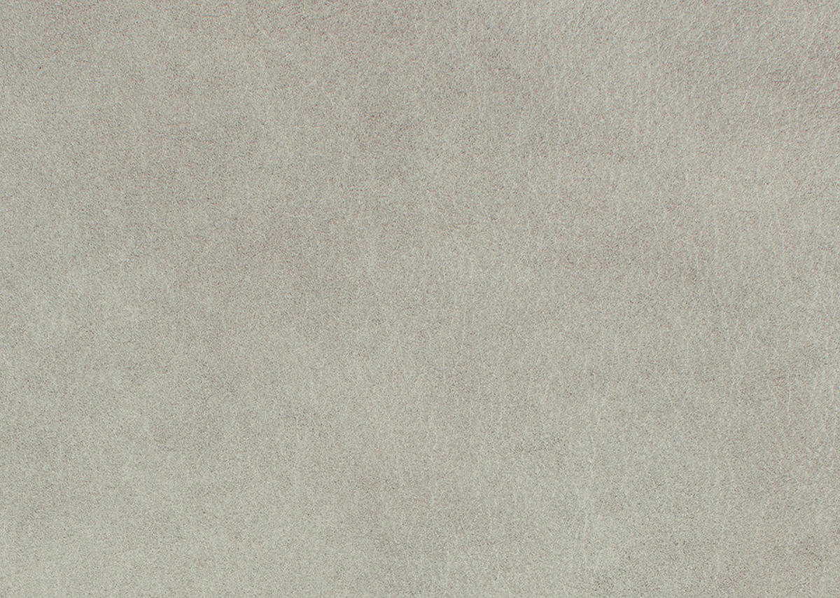 ECKSOFA in Echtleder Hellgrau  - Hellgrau/Bronzefarben, Design, Leder/Holz (176/314cm) - Valnatura