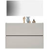 GARDEROBE 2-teilig  in 140/200/22 cm  - Kaschmir, Design, Holzwerkstoff (140/200/22cm) - Voleo