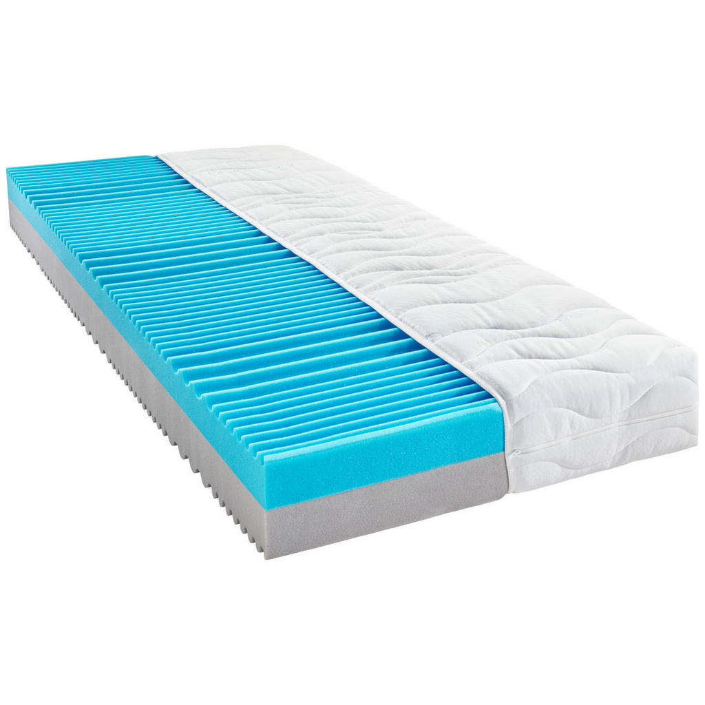 Thumbnail - Sleeptex Kaltschaummatratze, Weiß, Textil, H2 + H3, Füllung: Polyester, 140x200 cm, Grüner Punkt, Lga, Textiles Vertraue...