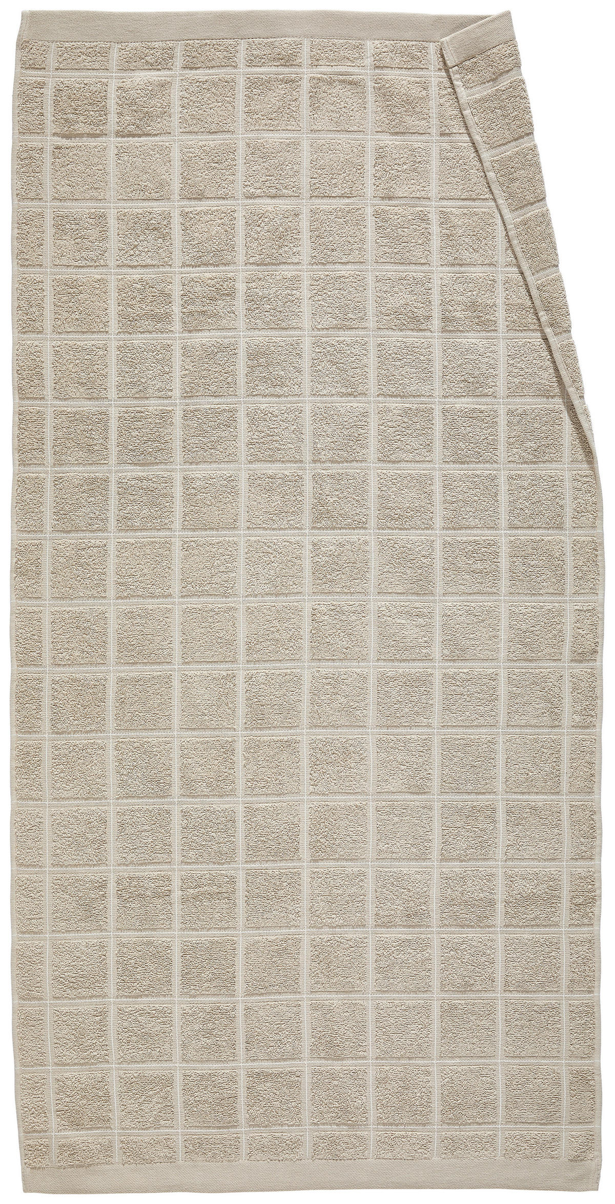 OSUŠKA DO SPRCHY, 70/140 cm, šedobéžová - šedobéžová, textil (70/140cm) - Esposa