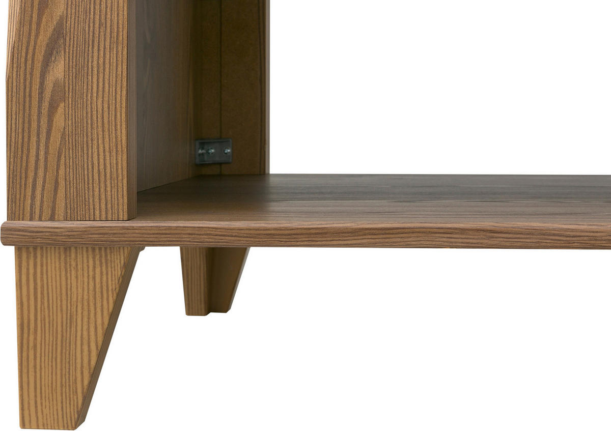 COUCHTISCH 130/55/45 cm rechteckig Lärchefarben  - Lärchefarben, Design, Holzwerkstoff (130/55/45cm)