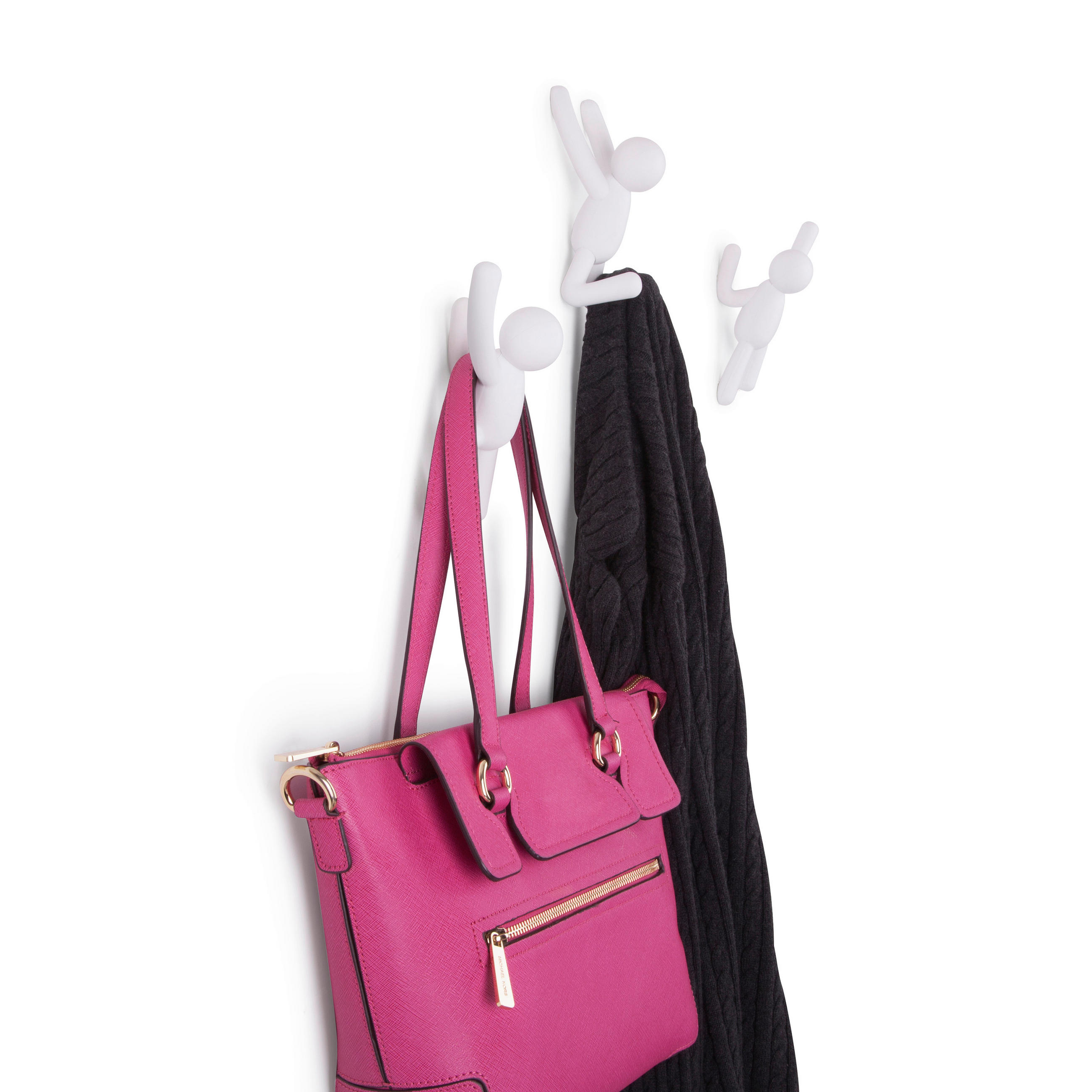 KUKA ZA ZID  bela  plastika  - bela, Osnovno, plastika (7,6/16,5cm) - Umbra