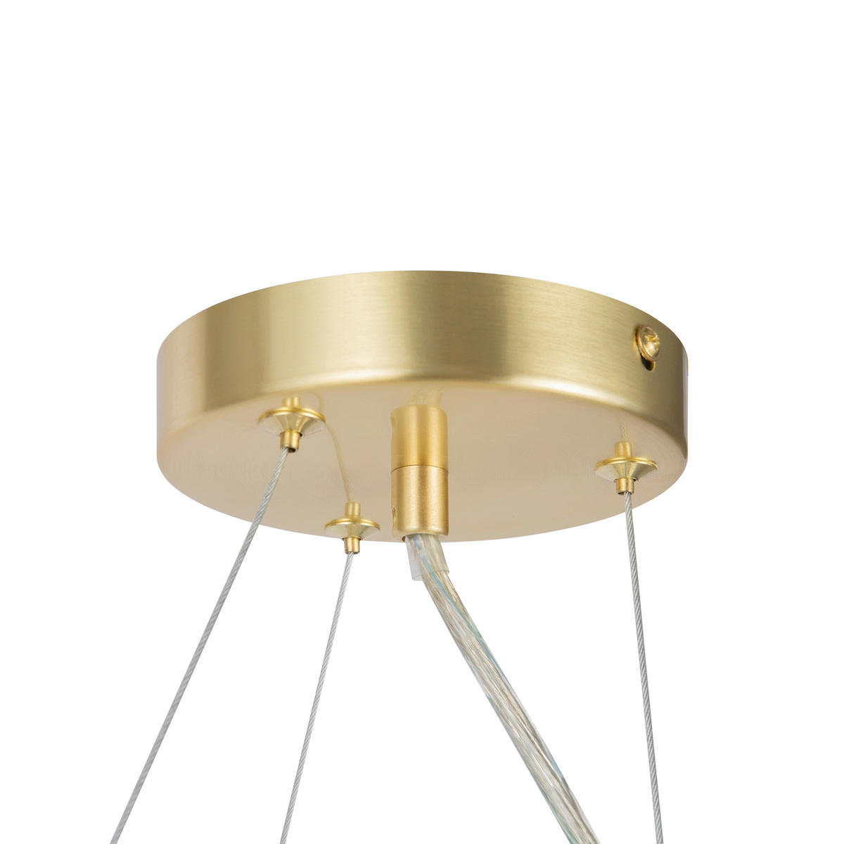 PENDELLEUCHTE 25/137/67 cm   - Goldfarben, Basics, Glas (25/137/67cm) - MAYTONI