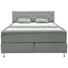 BOXSPRINGBETT 180/200 cm in Grau - Alufarben/Grau, KONVENTIONELL, Holzwerkstoff/Textil (180/200cm) - Elegando BOXSPRINGBETT 180/200 cm in Grau - Alufarben/Grau, KONVENTIONELL, Holzwerkstoff/Textil (180/200cm) - Elegando