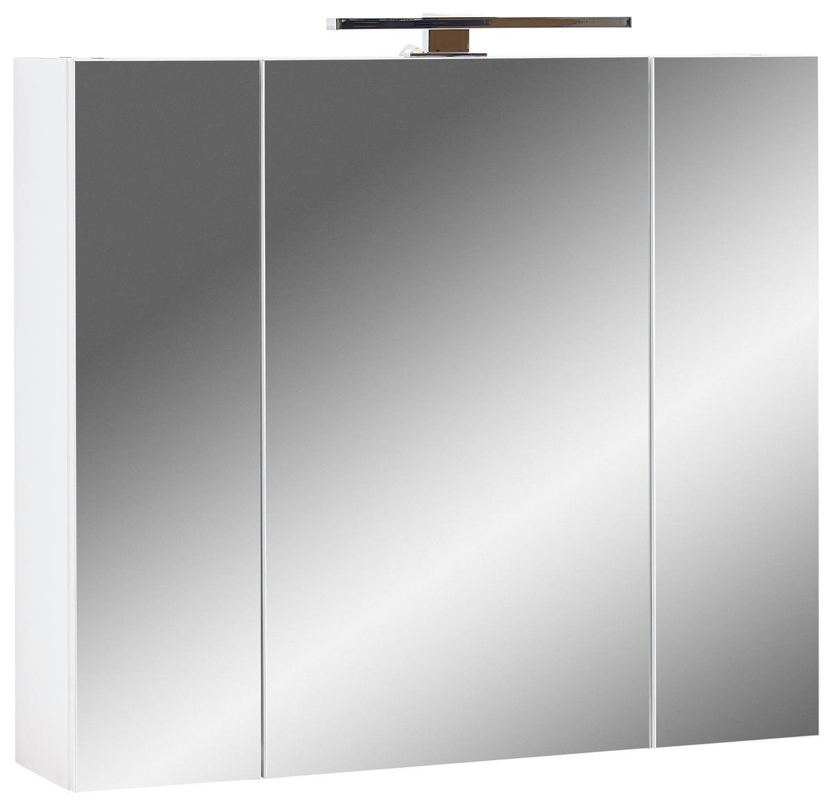 BADEZIMMER 2-teilig  in 80 cm  - Eichefarben/Schwarz, MODERN, Holzwerkstoff/Kunststoff (80cm) - Germania