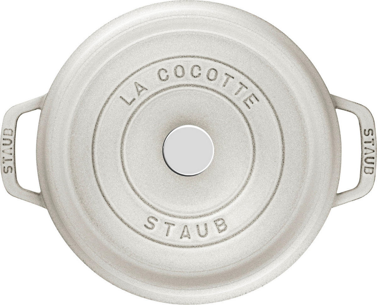 BRÄTER LA COCOTTEl 6,7 L  - Weiß, Basics, Metall (28cm) - Staub
