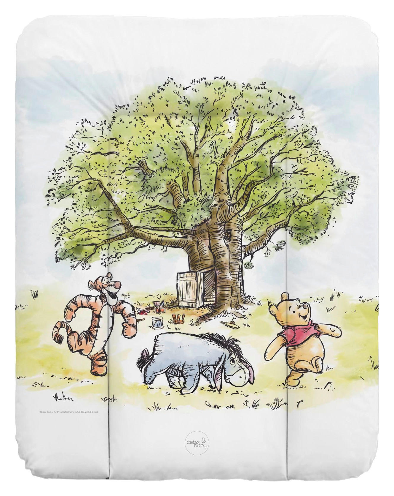 PŘEBALOVACÍ PODLOŽKA, 50/70 cm - vícebarevná, plast (50/70cm) - Disney