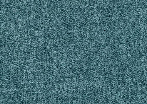 CANAPEA MODULARĂ textil turcoaz  - turcoaz/culoare crom, Design, textil
