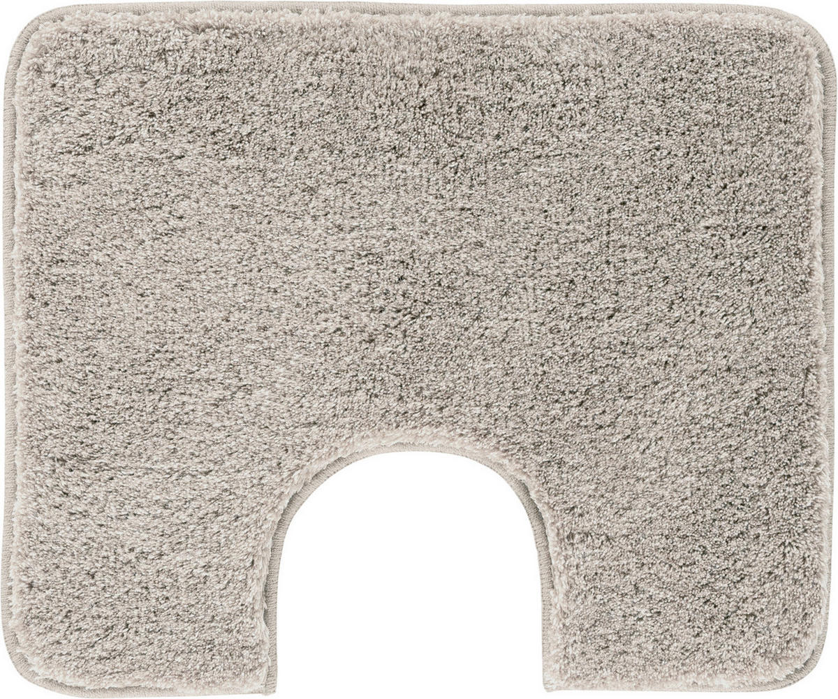 WC-VORLEGER 50/60 cm  - Basics, Kunststoff/Textil (50/60cm) - Grund