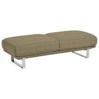 HOCKER in Textil Braun  - Braun, Design, Textil/Metall (160/44/60cm) - Dieter Knoll