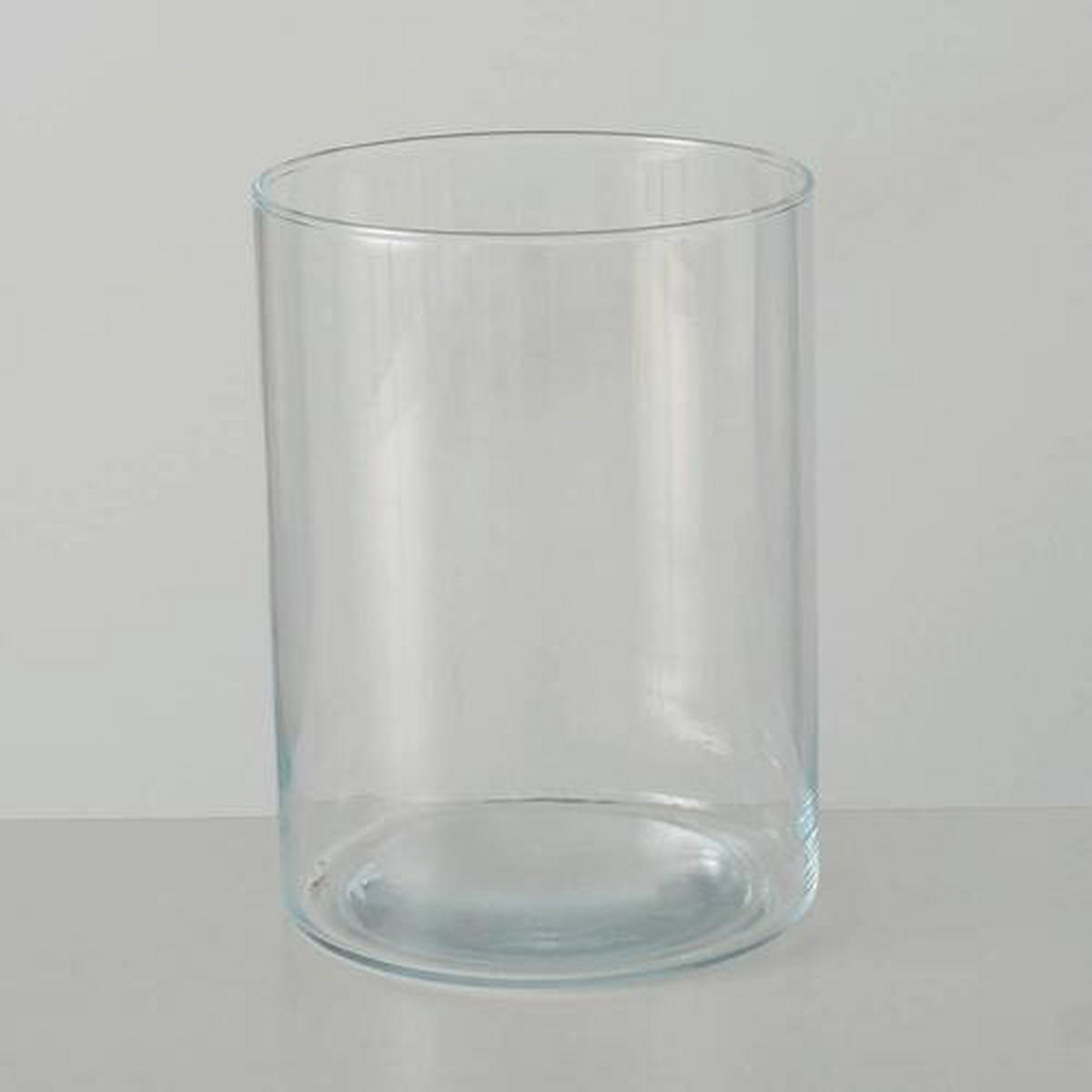 WINDLICHT Schwarz 17/21 cm  - Schwarz, Basics, Glas/Metall (17/21cm) - Boltze Home