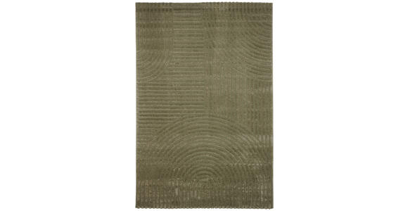 WEBTEPPICH 133/190 cm Grün  - Grün, Design, Textil (133/190cm) - Novel