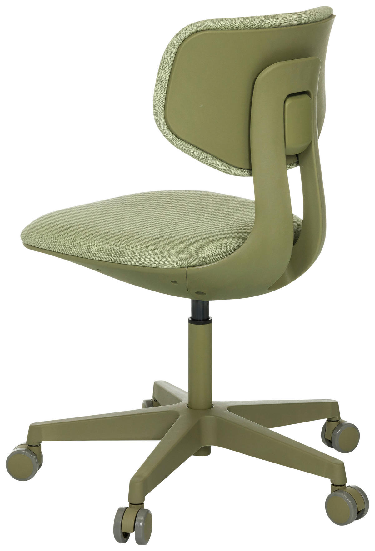 OTOČNÁ ŽIDLE PRO MLÁDEŽ, zelená - zelená, Moderní, textil/plast (51/72 - 87/51cm) - MID.YOU