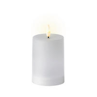 LED GYERTYA 7,5/12,5 cm  - fehér, Basics, műanyag (7,5/12,5cm) - Ambia Home