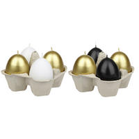 KERZE - Multicolor, LIFESTYLE, Paraffin (13,1/3,8cm)