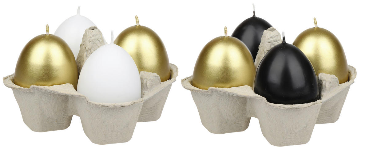 KERZE - Multicolor, LIFESTYLE, Paraffin (13,1/3,8cm)