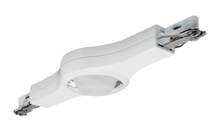 SCHIENENSYSTEM-VERBINDER URail 22,5/2,7/5,7 cm - Weiß, Design, Metall (22,5/2,7/5,7cm) - Paulmann