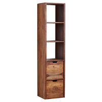WANDREGAL Sheesham massiv Sheeshamfarben  - Sheeshamfarben, MODERN, Holz (35/150/30cm) - MID.YOU