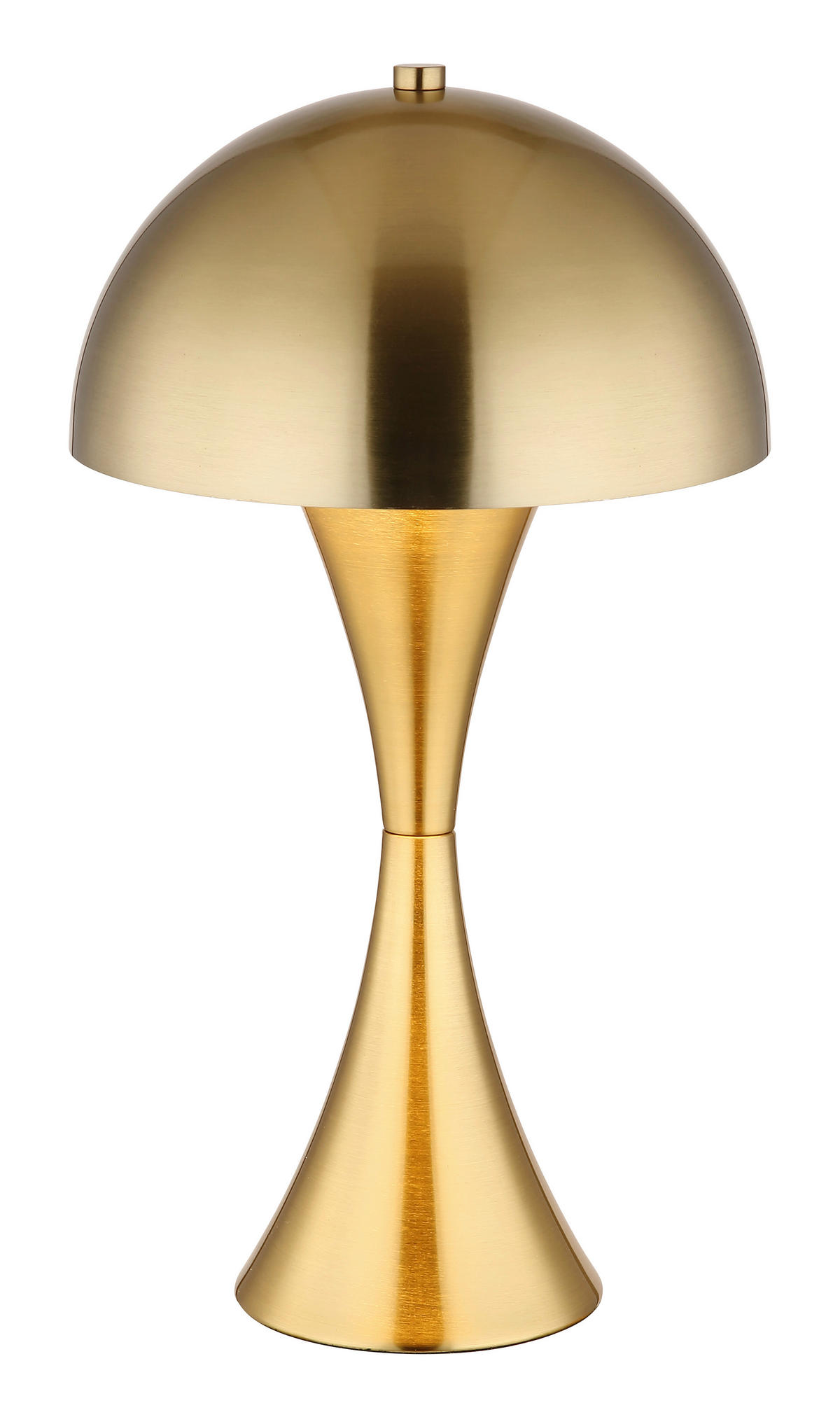 STOLNÍ LAMPA, E27, 20/36,1 cm  - bílá/barvy mosazi, Design, kov/plast (20/36,1cm) - Globo