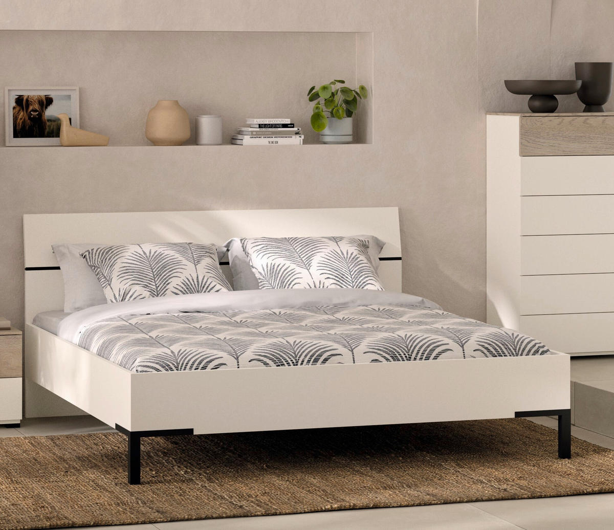 POSTELJA   x  , leseni material  - Moderno, leseni material (185.5/95/211.8cm) - Xora