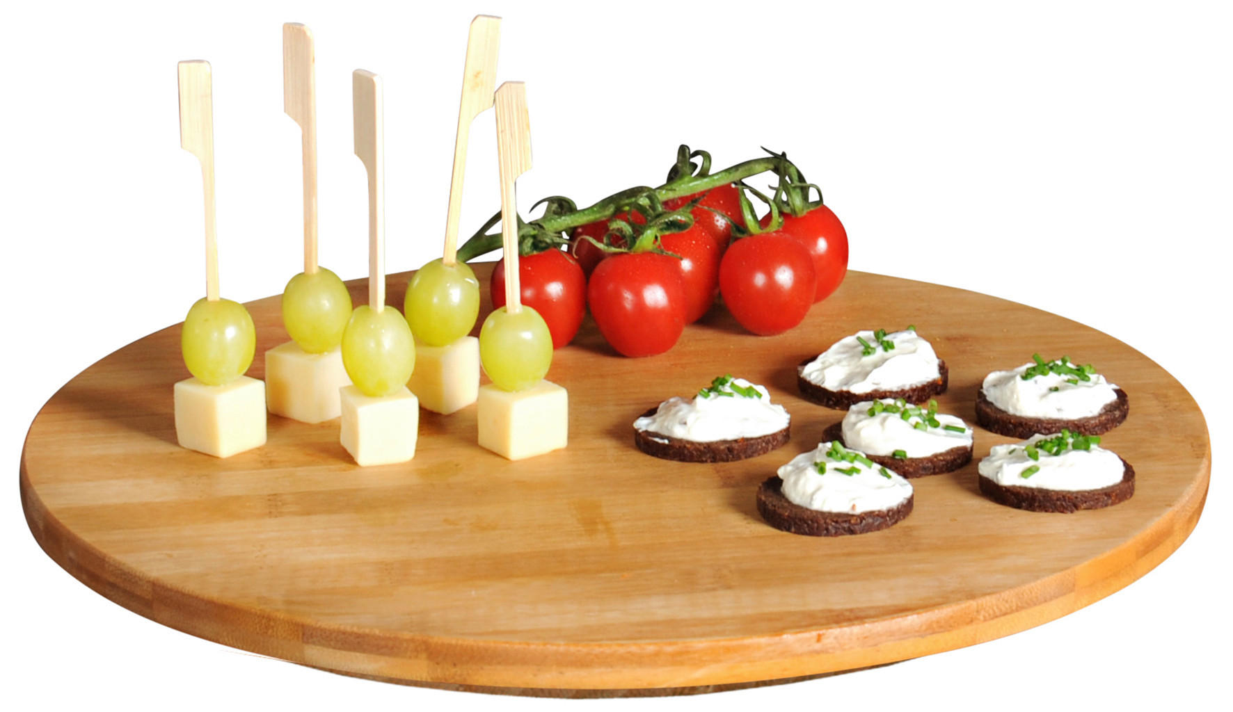 PLADANJ ZA SERVIRANJE 35/3 cm - prirodne boje, Basics, drvo (35/3cm) - Kesper