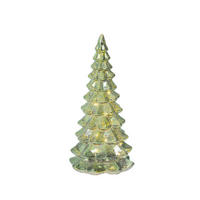 LED-DEKORATIONSLAMPA 10,40/10,40/22,00 cm   - grön, Lifestyle, glas (10,40/10,40/22,00cm)