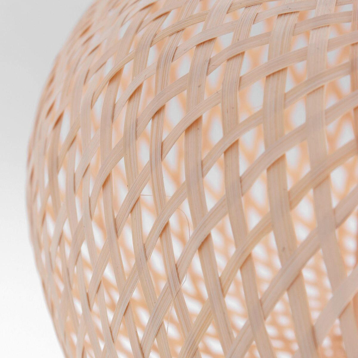 STEHLEUCHTE SPARKLED LIGHT 50/240/230 cm  - Beige/Schwarz, Trend, Naturmaterialien/Metall (50/240/230cm)