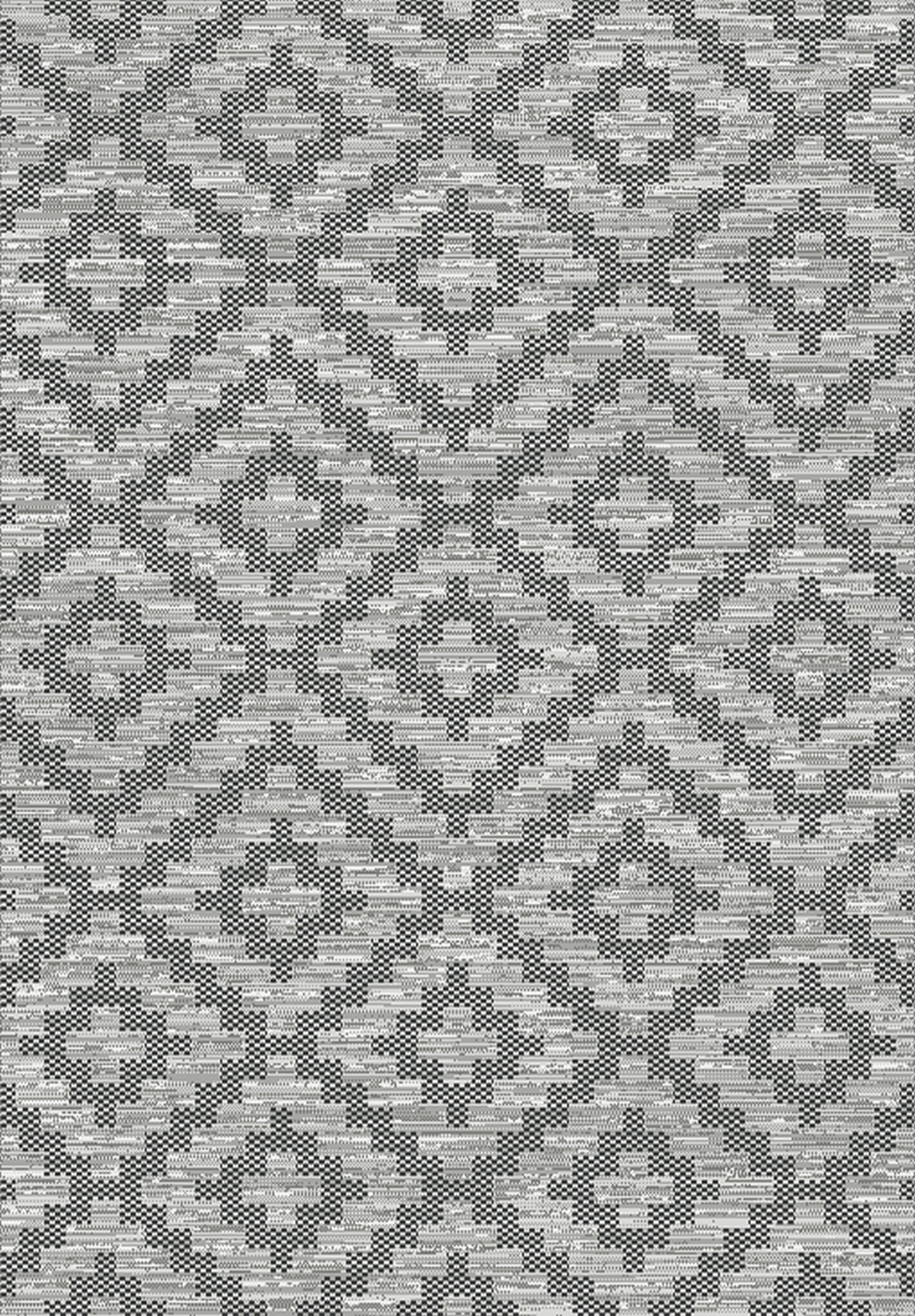 Novel VENKOVNÍ KOBEREC, 80/150 cm, šedá, tmavě šedá - šedá,tmavě šedá