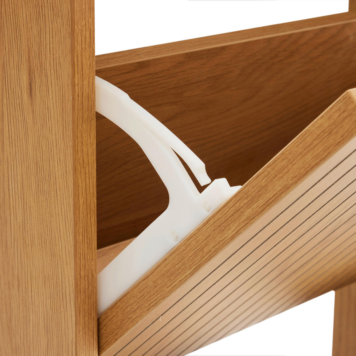 SCHUHKIPPER  in 49/122/18 cm  - Eichefarben, Design, Holzwerkstoff (49/122/18cm) - Carryhome