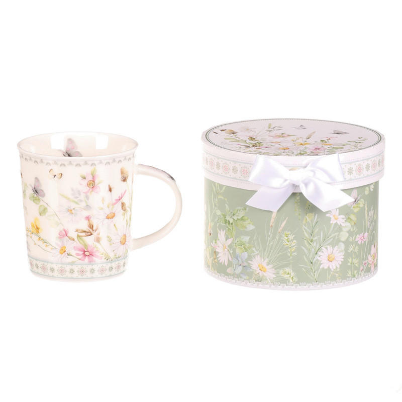 HRNEK  - zelená, Basics, keramika (13/10/13cm)