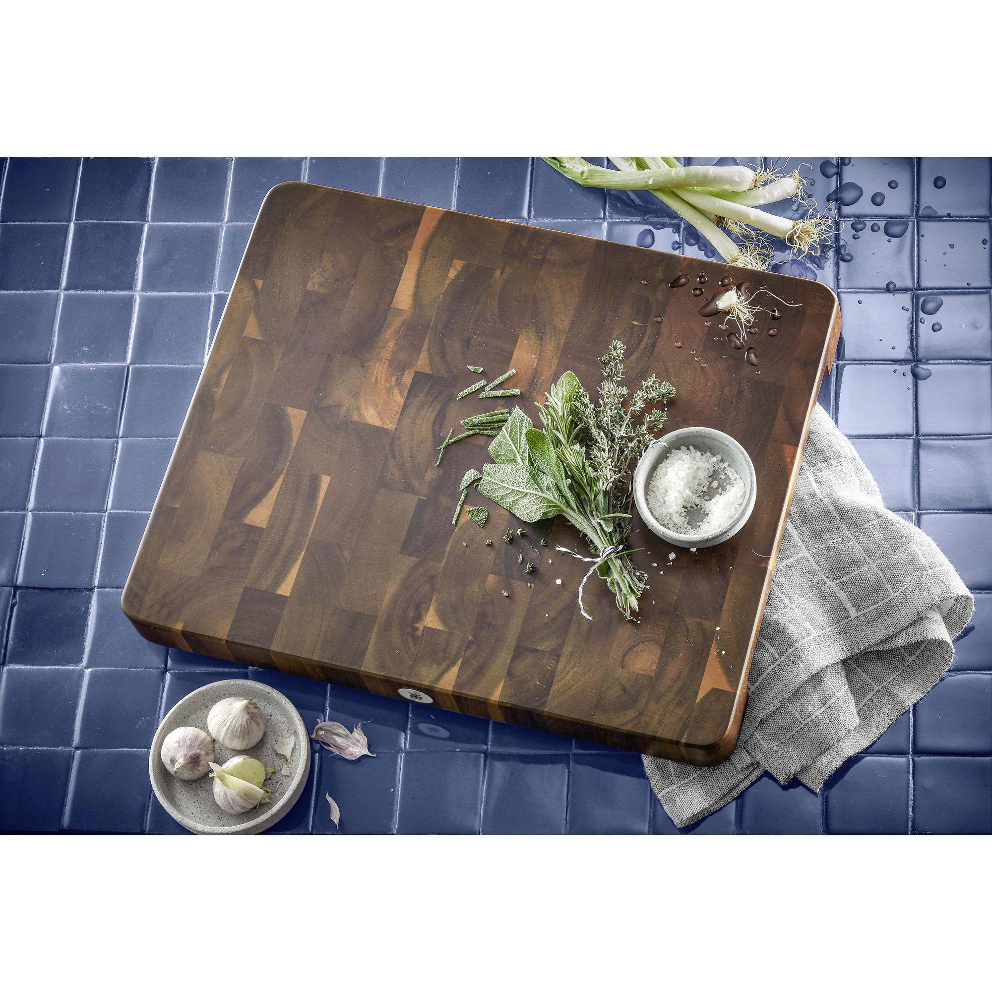 SCHNEIDEBRETT Holz Akazie  - Braun, Design, Holz (32/40cm) - WMF