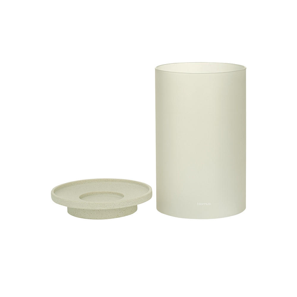 KERZENHALTER - Beige, KONVENTIONELL, Kunststoff (13,2/20cm) - Blomus