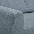 ECKSOFA Blau Flachgewebe  - Blau/Buchefarben, KONVENTIONELL, Holz/Textil (241/166cm) - Carryhome