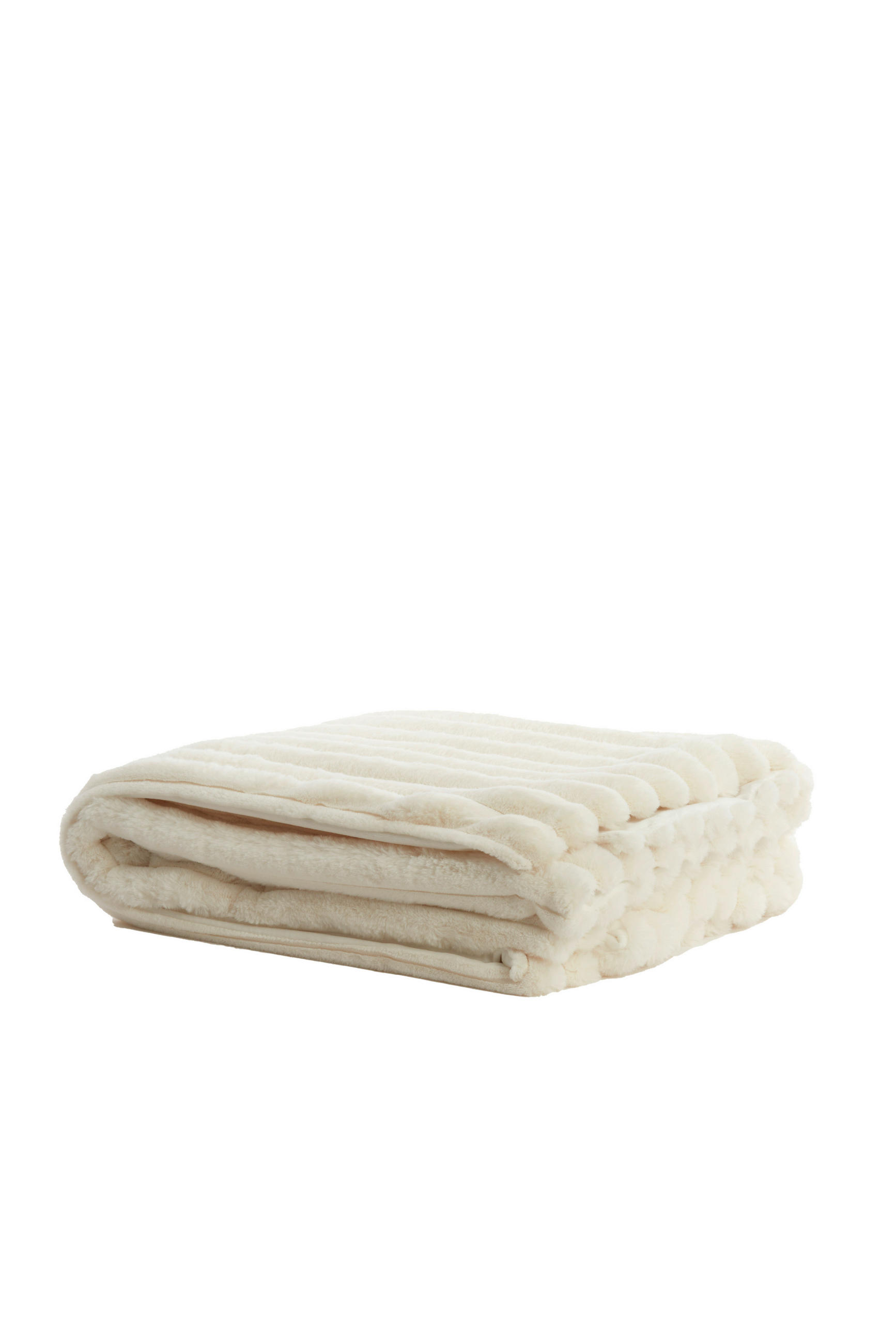 Light & Living Plaid Vajen Creme 170x130 cm
