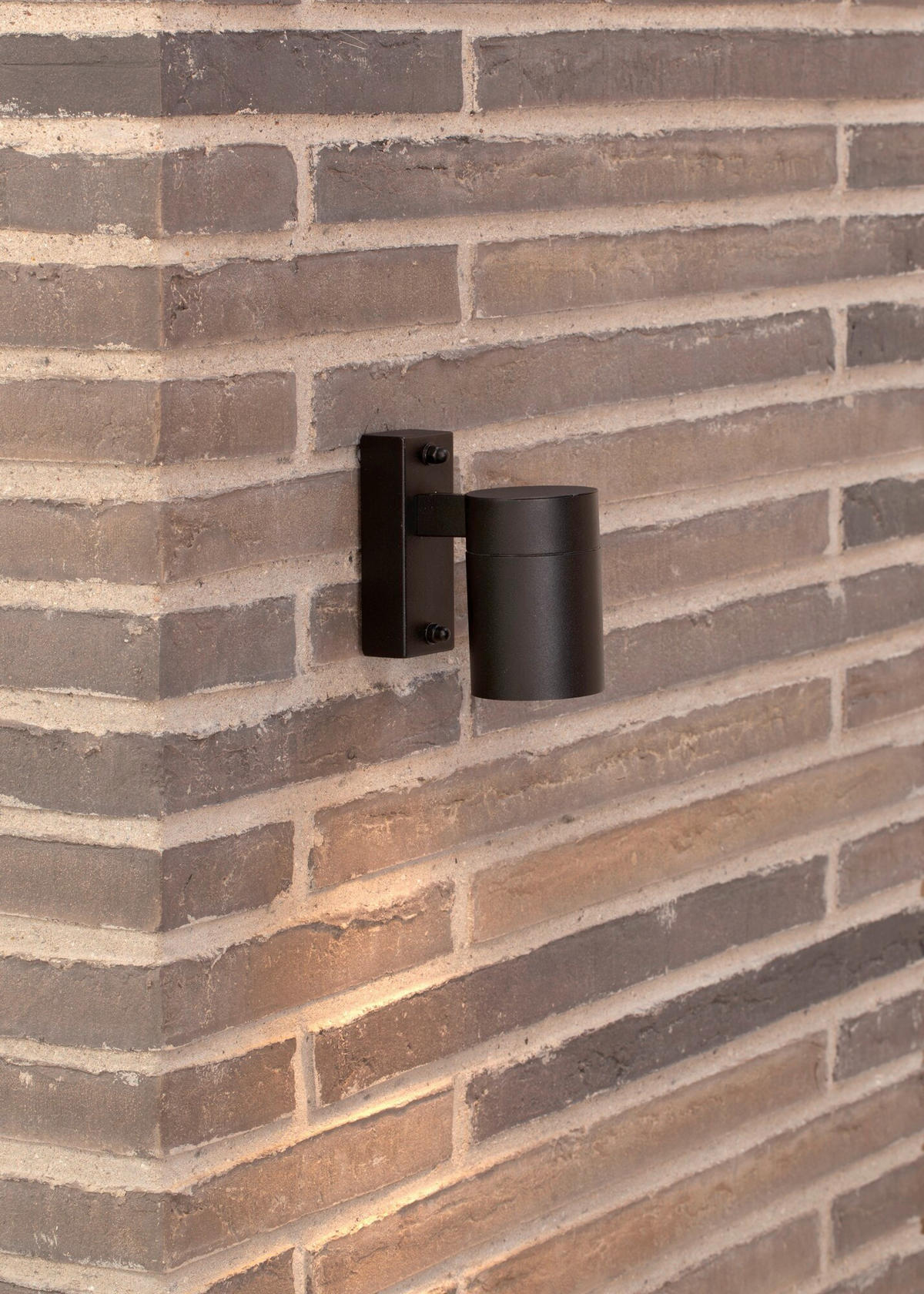 WANDLEUCHTE Tin 6/12 cm  - Schwarz, Design, Metall (6/12cm) - Nordlux