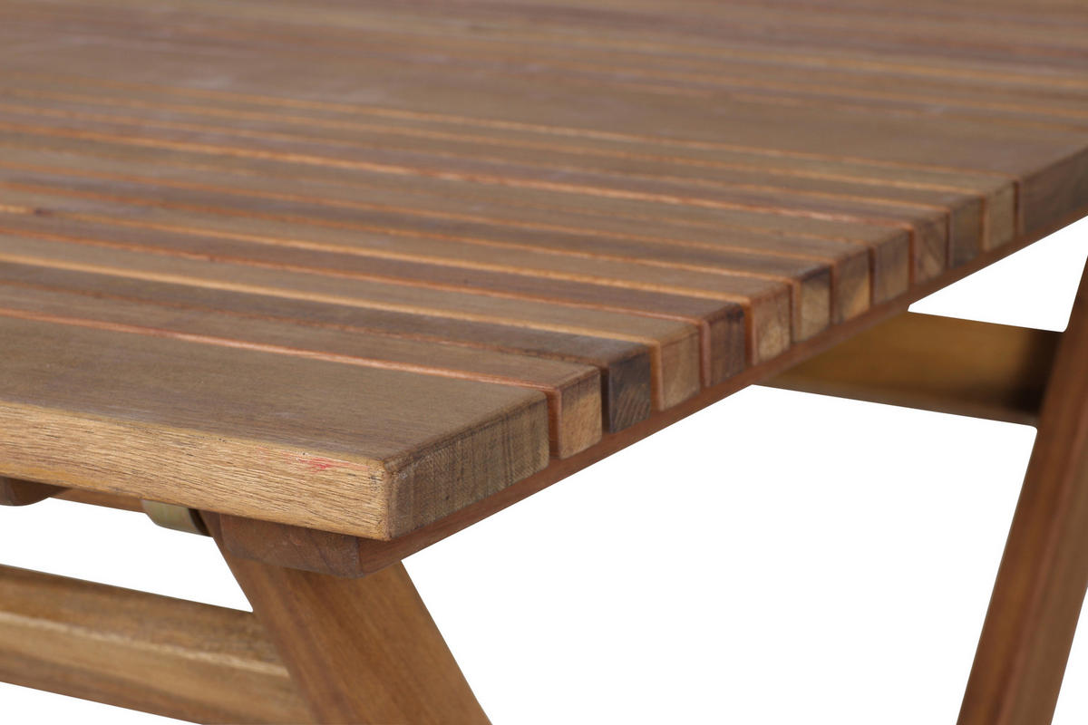 BALKONSET  3-teilig  - Akaziefarben, KONVENTIONELL, Holz - Siena Garden