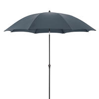 SENČNIK - antracit, Basics, kovina/tekstil (200/200cm) - Doppler