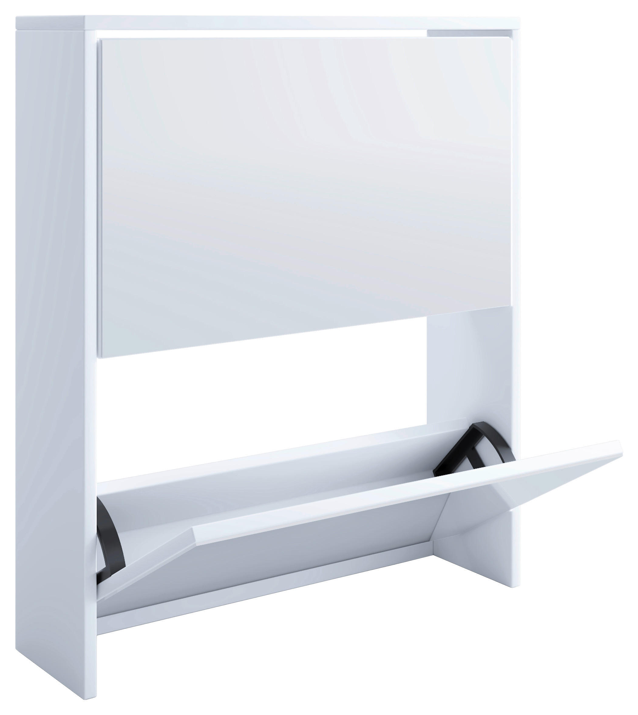 SKOSKÅP  i 63/73/17 cm  - vit, Klassisk, trämaterial (63/73/17cm) - MID.YOU