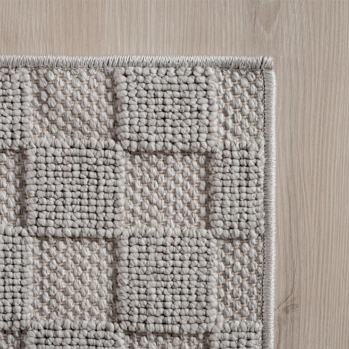 FLACHWEBETEPPICH 200/290 cm HELIX Silberfarben  - Silberfarben, Basics, Kunststoff/Textil (200/290cm) - Novel