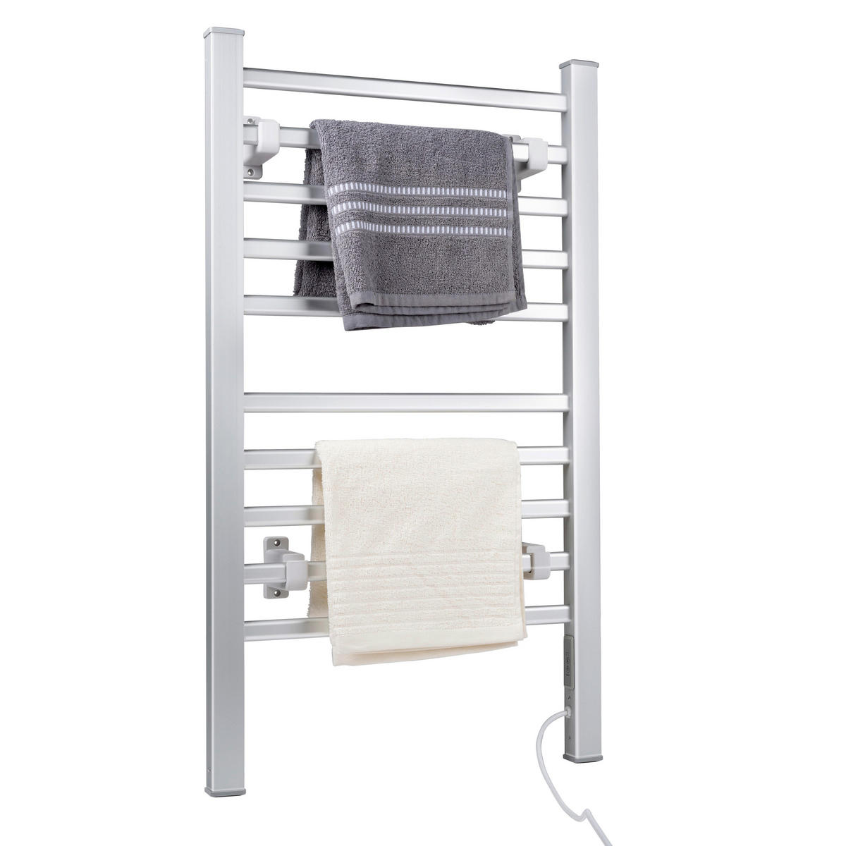 HANDTUCHTROCKNER Hellgrau  - Hellgrau, Basics, Metall (54/4,5/94cm) - Dirt Devil