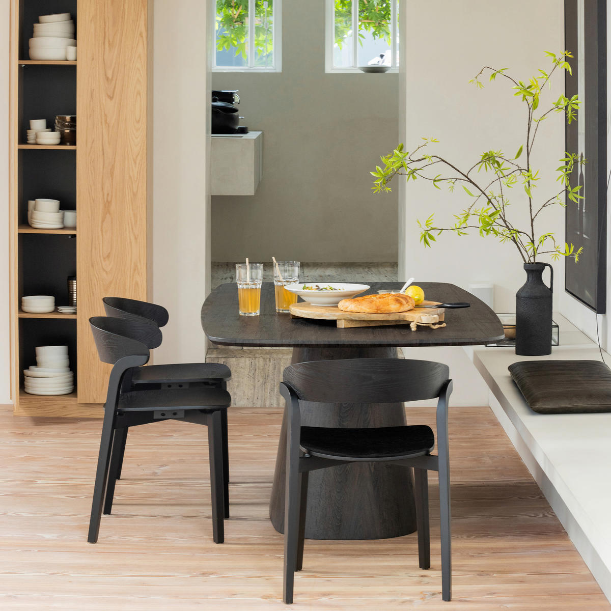 ESSTISCH rechteckig Dunkelbraun  - Dunkelbraun, Design, Holzwerkstoff (200/105/76cm) - Livetastic