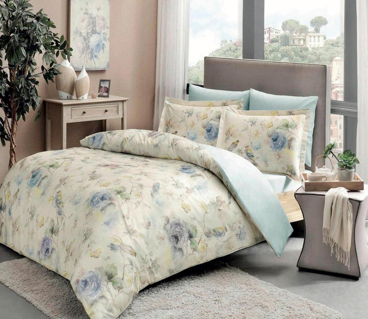 Lenjerie De Pat 240/260 cm  - multicolor, Basics, textil (240/260cm)