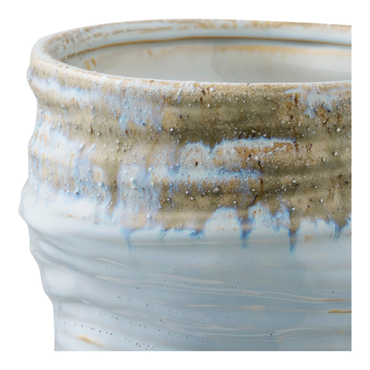 VASE  - Pastellblau, Basics, Keramik (19,5/22,5cm)