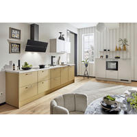ECKKÜCHE XO 15 303,2/180 cm  in Grau, Kaschmir, Currygelb  - Kaschmir/Currygelb, Design, Holzwerkstoff/Metall (303,2/180cm) - Xora