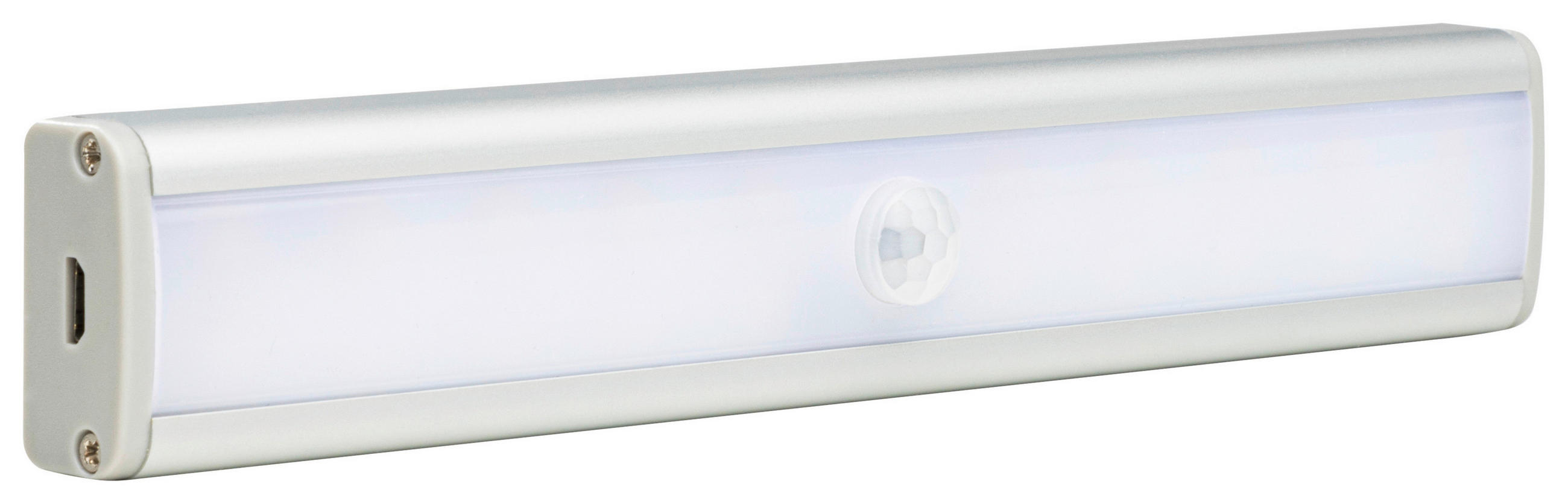 UNTERBAULEUCHTE 18.6/2/3.2 cm - Alufarben, LIFESTYLE, Kunststoff/Metall (18.6/2/3.2cm) - P & B
